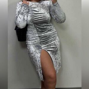 Future Collective velvet dress